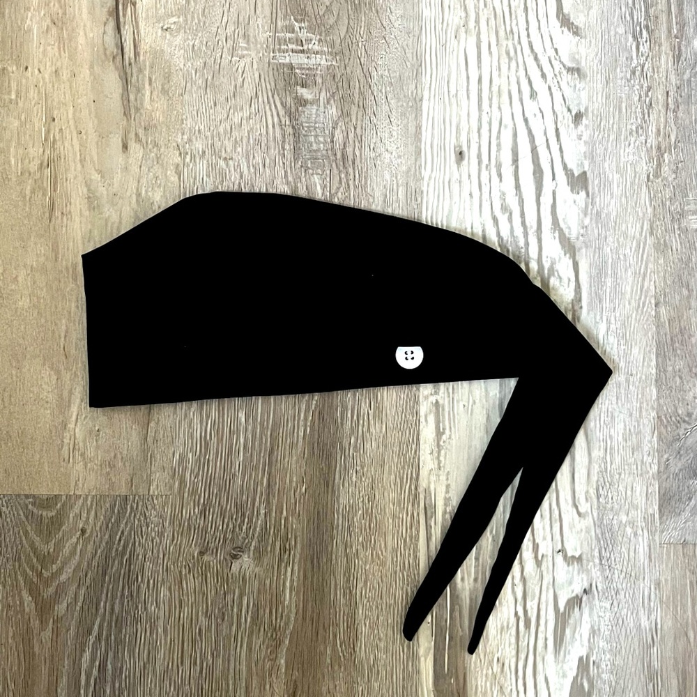 Black Scrub Cap